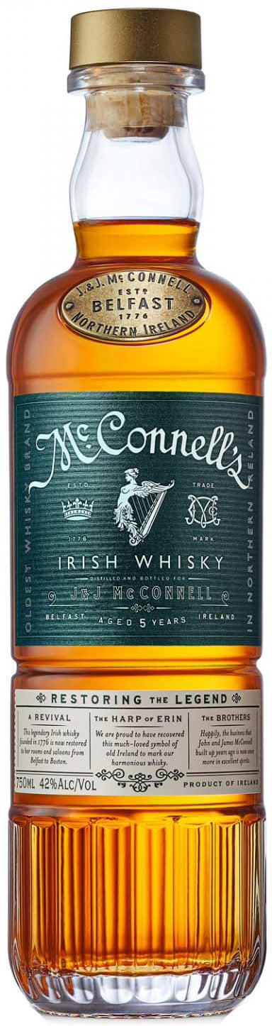 Spirits Mission & 5 – 750ml Irish McConnell\'s Whisky Year Old Wine