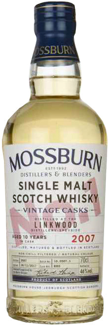 Mossburn No.1 Linkwood Whisky 10 Year Old 750ml-0