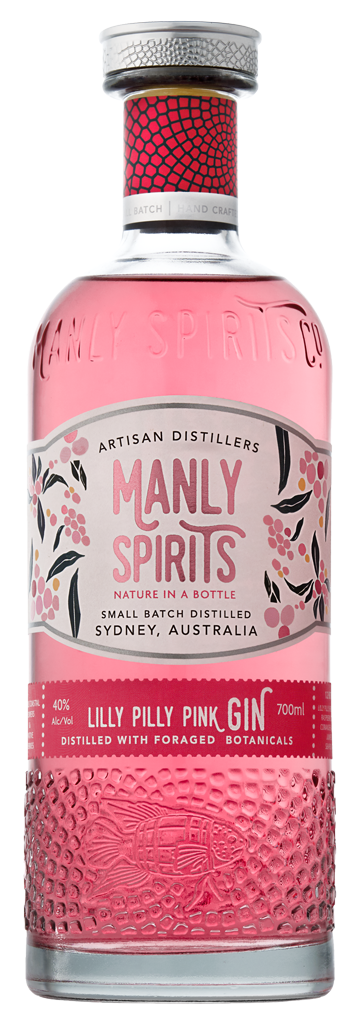 Manly Spirits Lilly Pilly Pink Gin 700ml-0