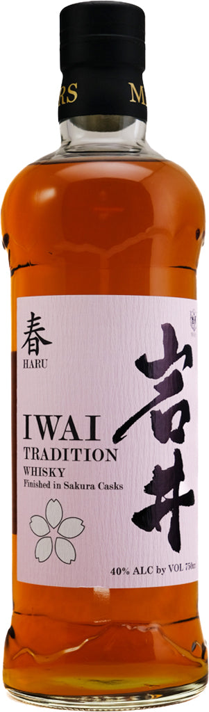 Mars Iwai Tradition Haru Sakura Cask Finish Japanese Whisky 750ml-0