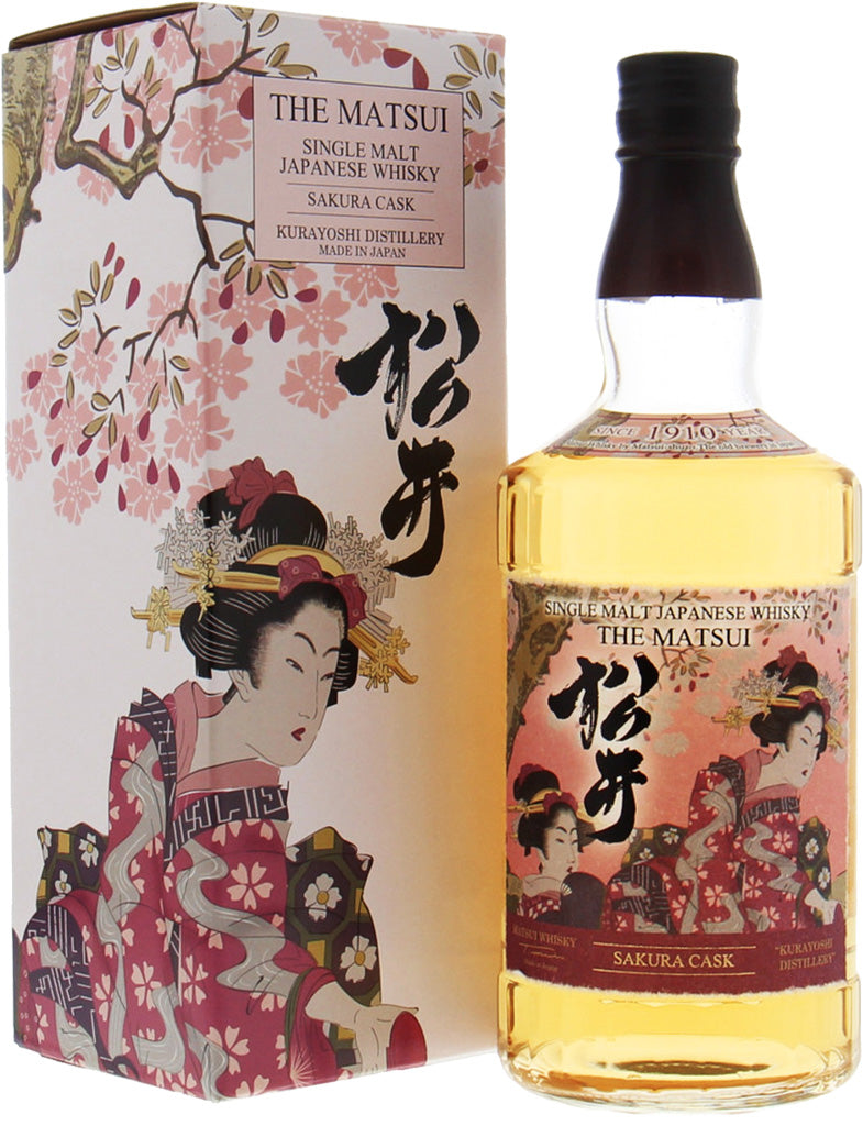 Matsui Single Malt Whiskey Sakura Cask 700ml-0