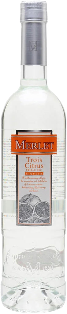 Merlet Trois Citrus Triple Sec Liqueur 750ml-0