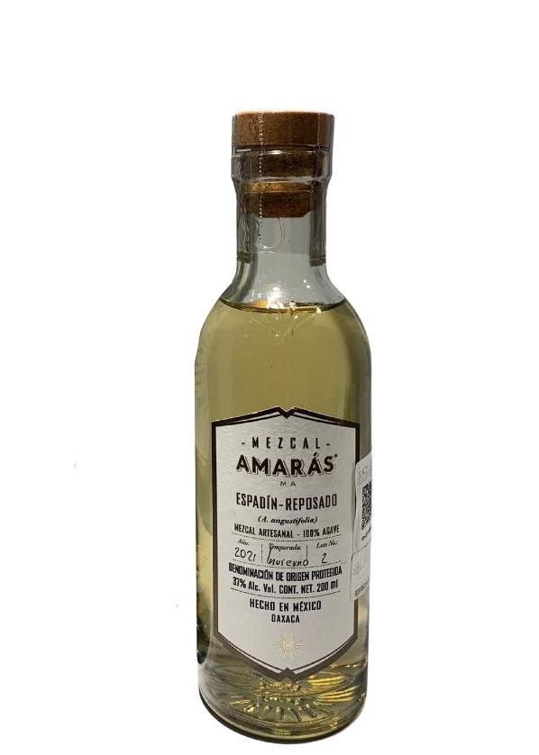 Amaras Mezcal Reposado Espadin 200ml-0