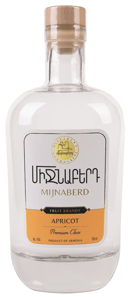 Mijnaberd Apricot Armenian Brandy 750ml-0