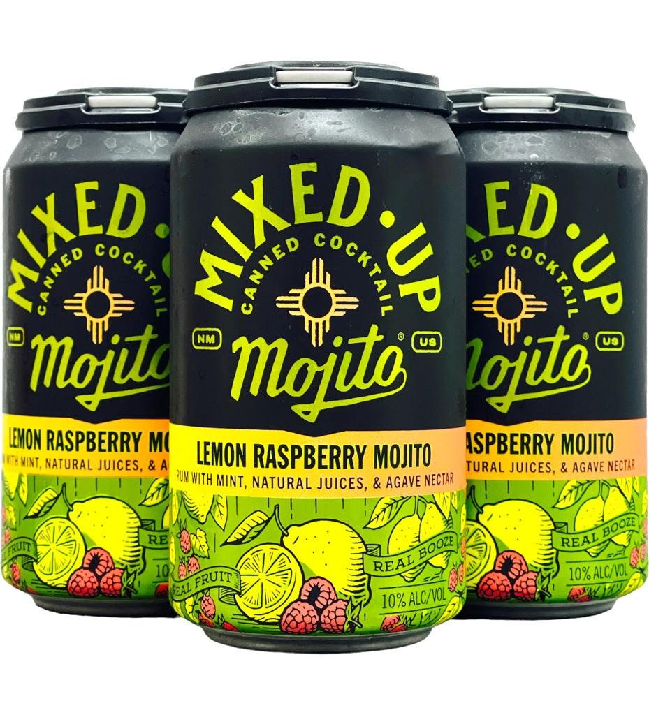 Mixed Up Lemon Raspberry Mojito 4pk Cans-0