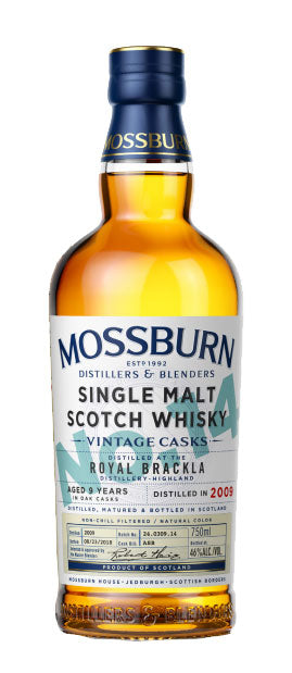 Mossburn No.14 Royal Brackla Scotch Whisky 9 Year Old 750ml-0