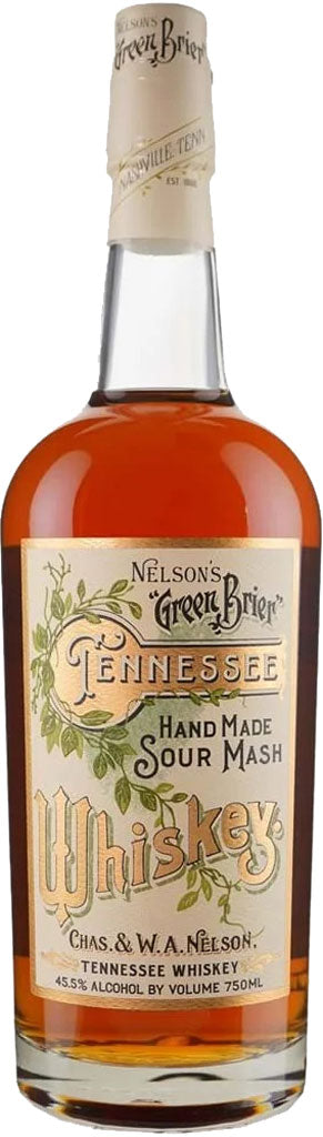 Nelson's "Green Brier" Tennessee Sour Mash Whiskey 750ml-0