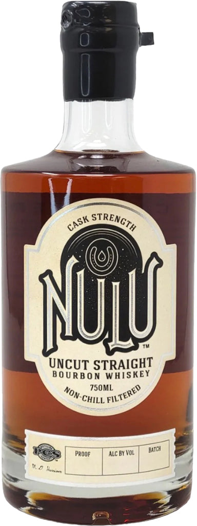 Nulu Cask Strength Uncut Straight Bourbon Whiskey 750ml-0