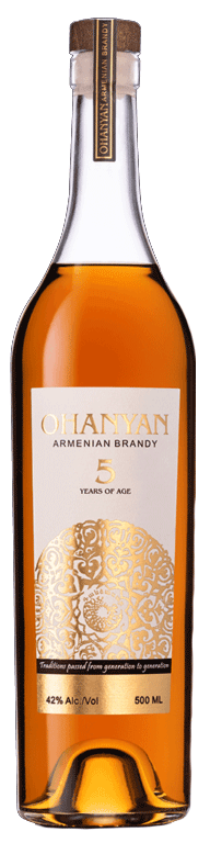 Ohanyan Armenian Brandy 5 Year Old 750ml-0