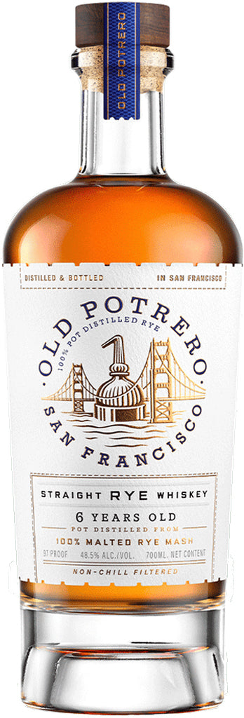 Old Potrero Straight Rye Whiskey 6 Year Old 700ml-0