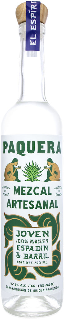 Paquera Mezcal Espadin & Barril 750ml-0