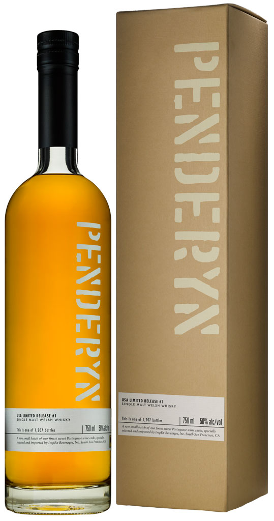 Penderyn USA Limited Release #1 Single Malt Welsh Whiskey 750ml-0