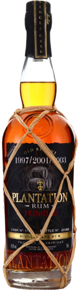 Plantation Single Cask Trinidad 2000 Rum 750ml-0