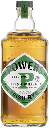 Powers Irish Rye Whiskey 750ml-0