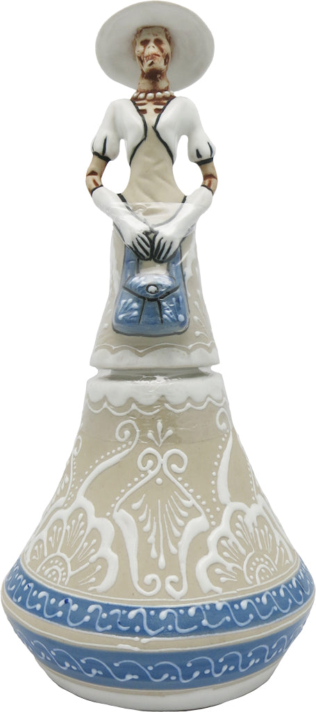 Riqueza Azul Anejo Catrina Ceramic 750ml-0