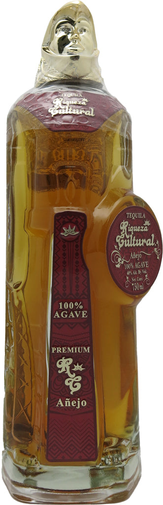 Riqueza Cultural Tequila Anejo Aguila Glass 750ml-0