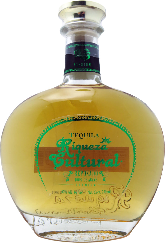 Riqueza Cultural Tequila Reposado Clasica Glass 750ml-0