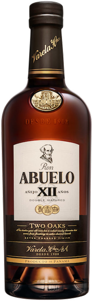 Ron Abuelo XII Anos Two Oaks Double Matured 750ml-0