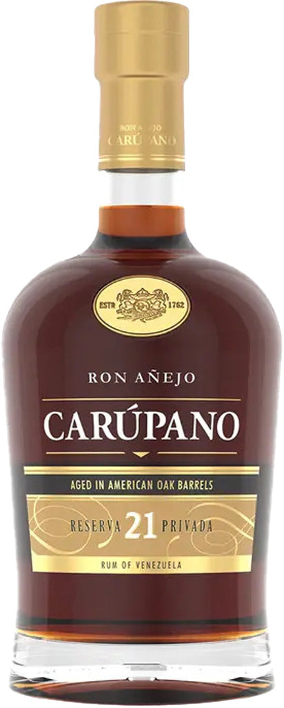 Ron Anejo Carupano Reserva Privada 21 Year Old Rum 750ml-0