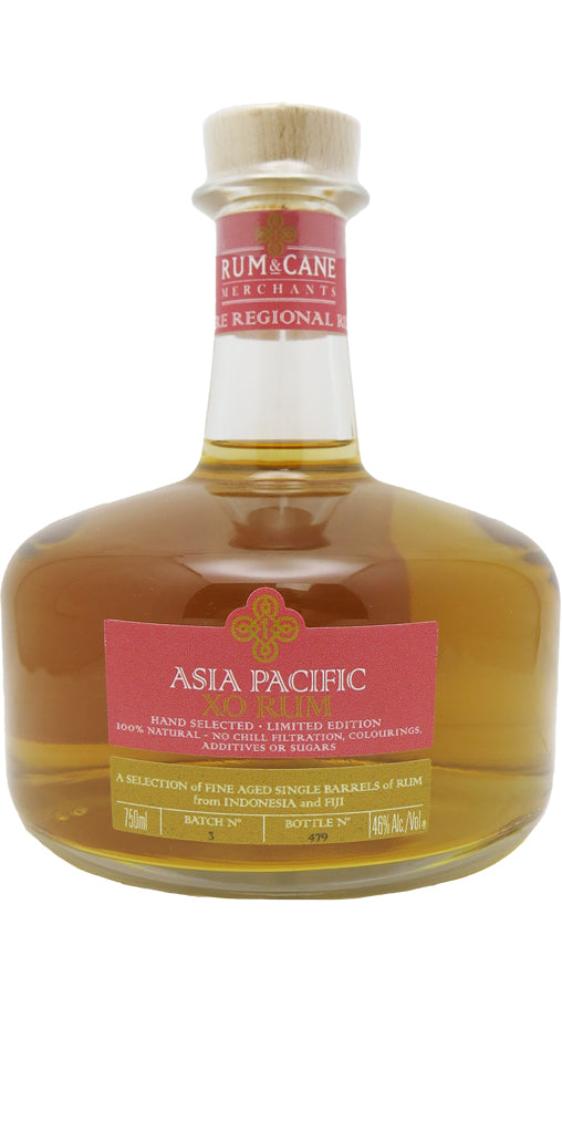 Rum & Cane Asia Pacific XO Rum 750ml-0