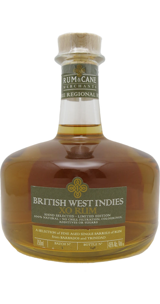 Rum & Cane British West Indies XO Rum 750ml-0