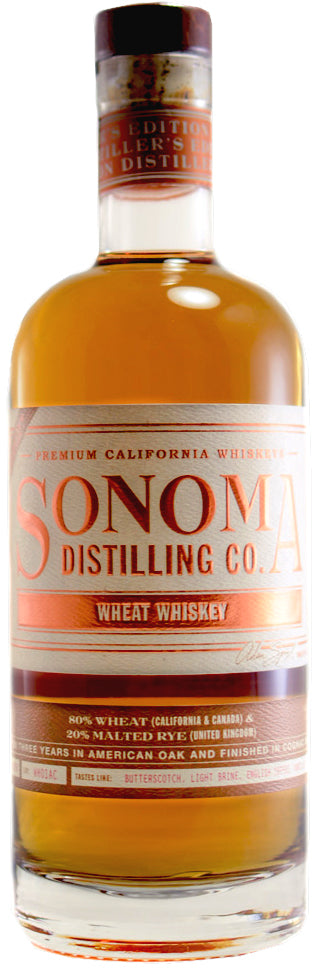 Sonoma Distilling Wheat Whiskey 750ml-0