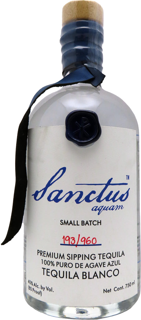 Sanctus Aquam Blanco Tequila 750ml-0