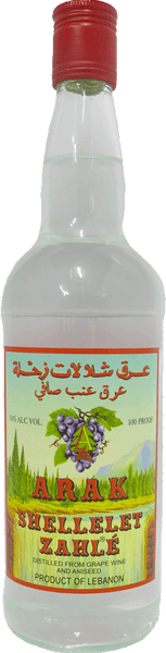 Shellelet Zahle Arak 750ml Mission Wine Spirits