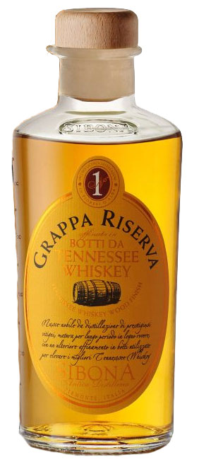 Sibona Grappa Reserva Old Barrel Aged Tennessee Whisky Barrel 750ml-0