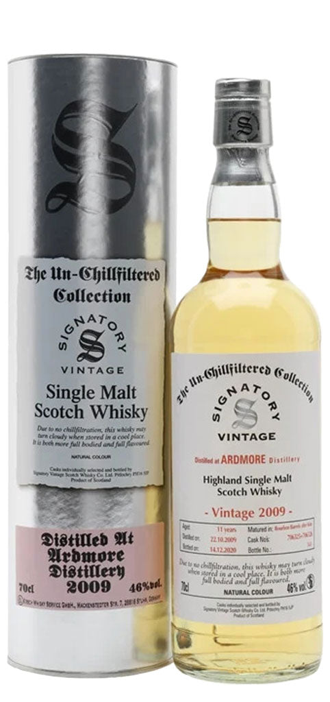 Signatory Ardmore 2009 11 Year Old Single Barrel Single Malt Whisky 700ml-0