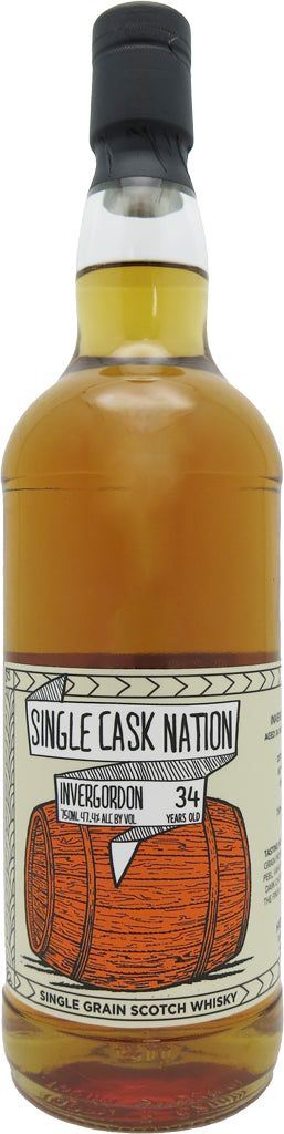 Single Cask Nation Invergordon 34Yr 1988 750ml-0