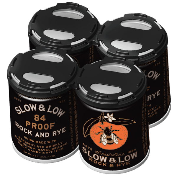 Slow & Low Rock & Rye Whiskey Cans