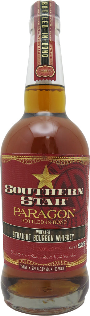 Southern Star Paragon Bottled-In-Bond Wheated Straight Bourbon Whiskey 750ml-0