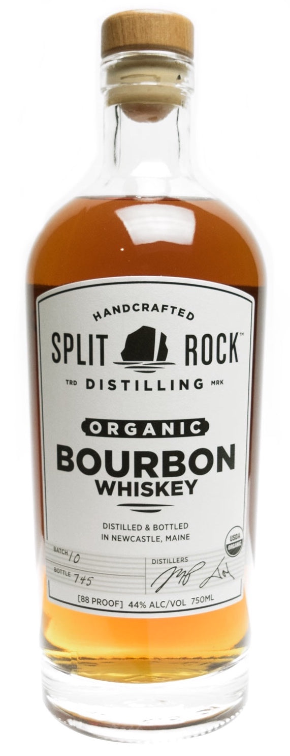 Split Rock Organic Straight Bourbon Whiskey 750ml-0