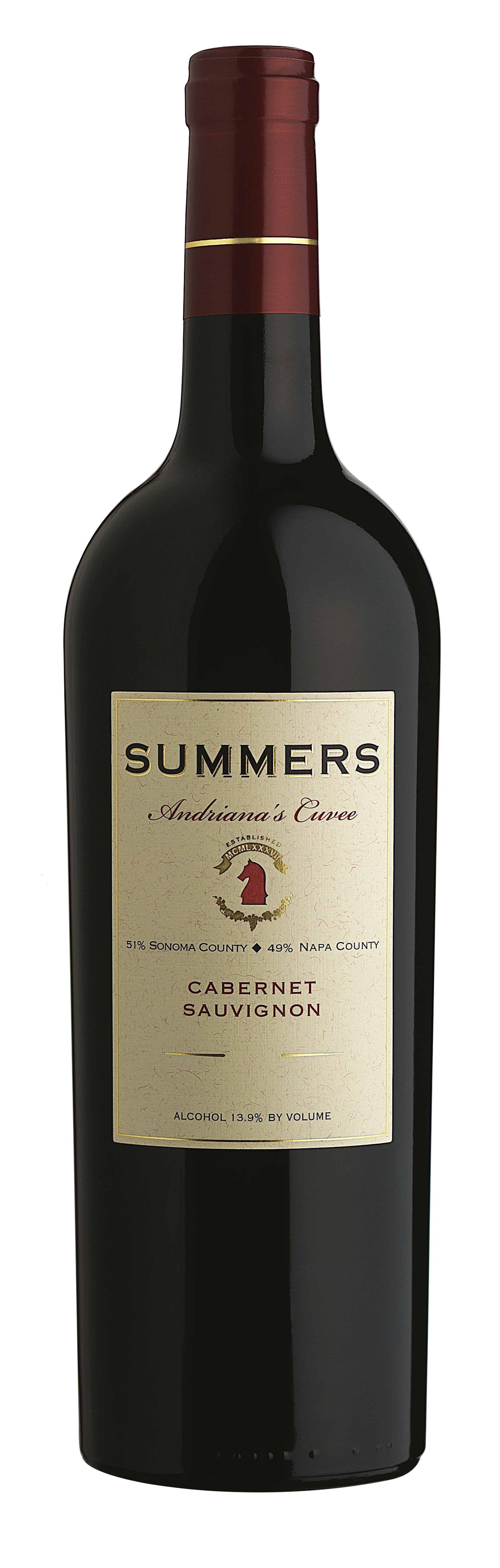 Summers Adriana Cuvee Cabernet Sauvignon 750ml-0