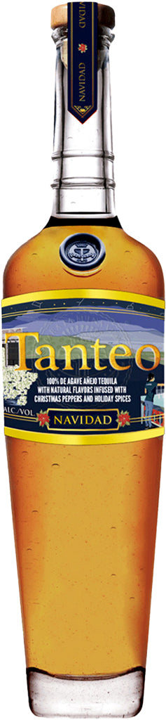 Tanteo Navidad Tequila Anejo 750ml-0