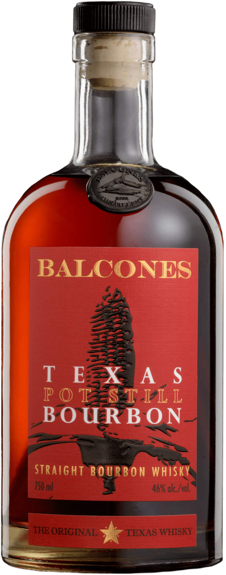 Balcones Texas Pot Still Bourbon Whiskey 750ml-0