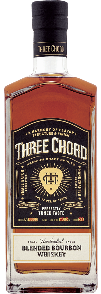 Three Chord Blended Bourbon 750ml-0