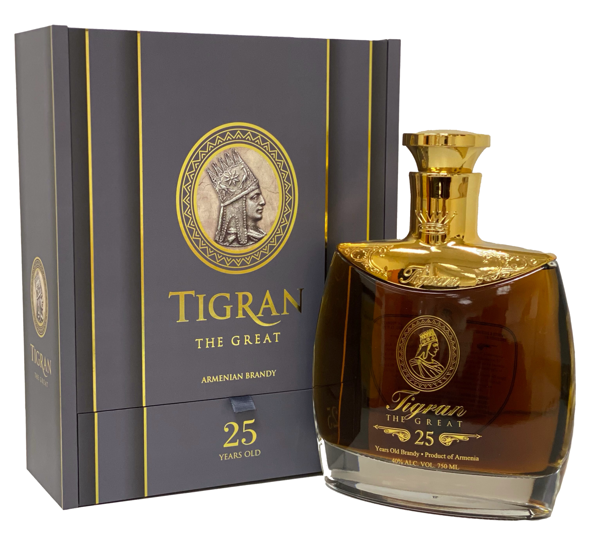 Tigran The Great Armenian Brandy 25 Year Old 750ml-0