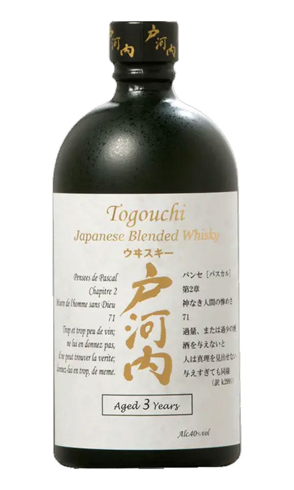 Togouchi Japanese Whisky 3 Year Old 750ml-0