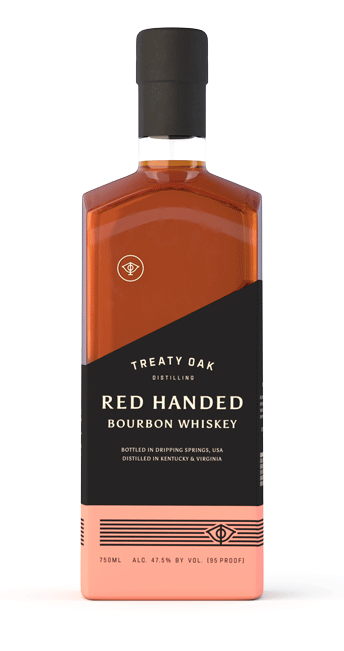 Treaty Oak Red Handed Bourbon Whiskey 750ml-0