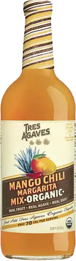 Tres Agaves Organic Mango Chili Margarita Mix 1L-0