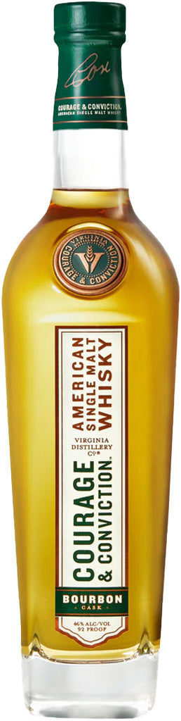 Virginia Distillery Co Courage & Conviction Bourbon Cask American Single Malt Whisky 750ml-0