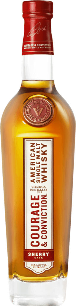 Virginia Distillery Co Courage & Conviction Sherry Cask American Single Malt Whisky 750ml-0