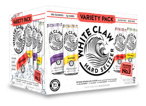 White Claw Variety Pack Flavor Collection #3 12pk Cans-0