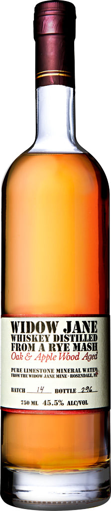 Widow Jane Rye Oak & Apple Wood Aged 750ml-0