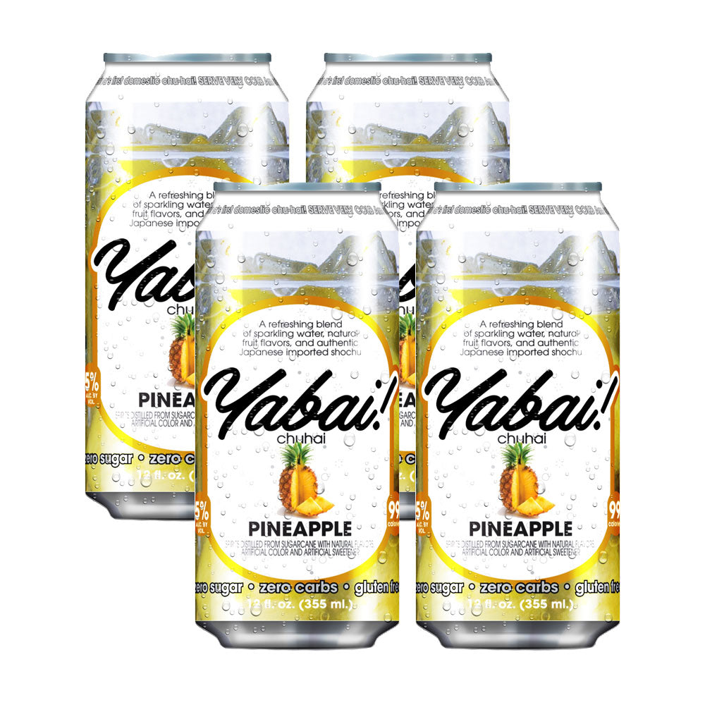 Yabai Chuhai Pineapple 4pk-0