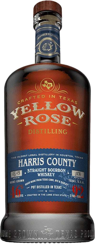 Yellow Rose Harris County Straight Bourbon Whiskey 750ml-0