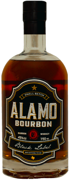 Alamo Small Batch Black Label Bourbon Whiskey 750ml-0