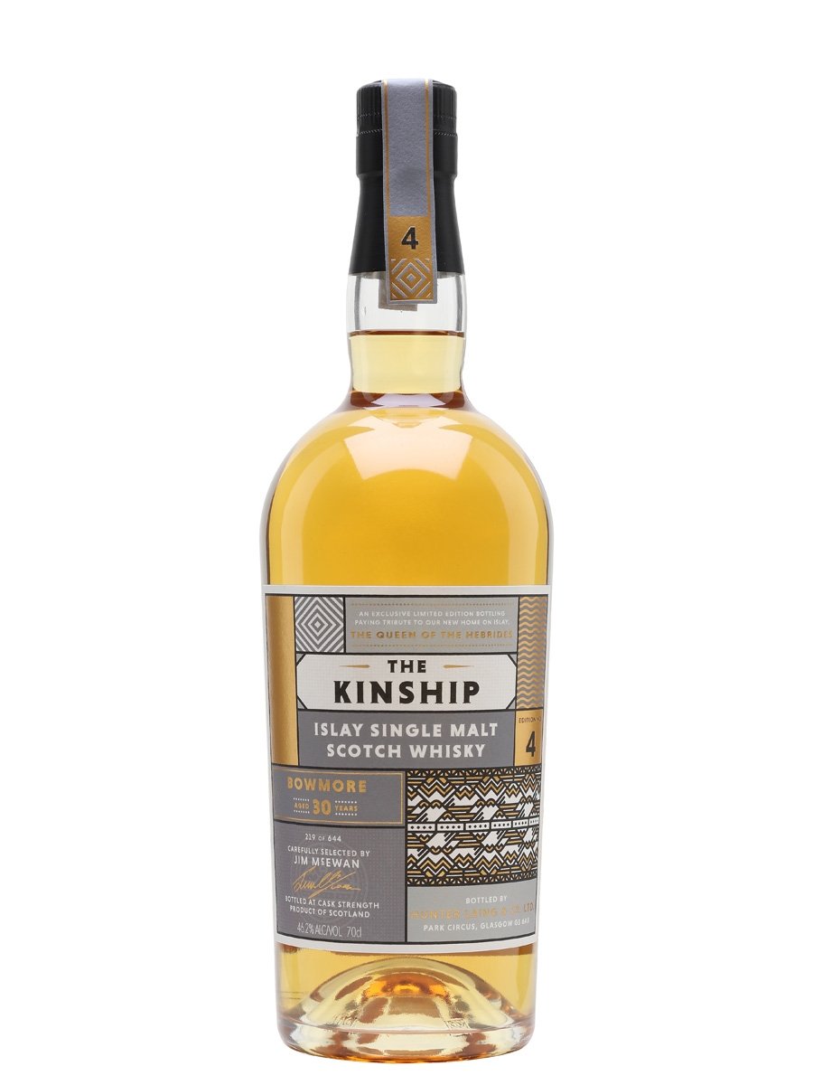 Bowmore 30 Year Old “Kinship 2019 Release” Single Barrel 46.2% Cask Strength Single Malt Whisky 1989 700ml-0